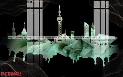 File tranh File in vân đá cẩm thạch DCT8601 (ảnh gốc) độ nét vượt trội