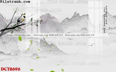 File tranh gốc in trần nhà File in vân đá cẩm thạch DCT8696 3D