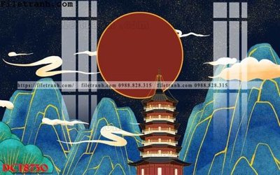 File gốc File in vân đá cẩm thạch DCT8730 (in lụa) tranh phong thủy