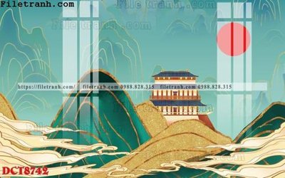 File tranh File in vân đá cẩm thạch DCT8742 (ảnh gốc) in trần nhà