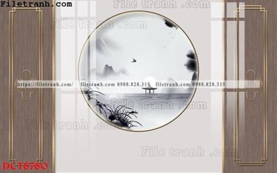 File tranh File in vân đá cẩm thạch DCT8780 (gốc) chủ đề tĩnh vật