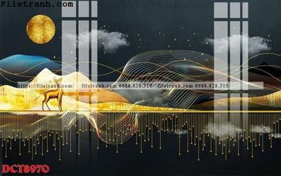 File gốc File in vân đá cẩm thạch DCT8970 (in lụa) tranh phong thủy