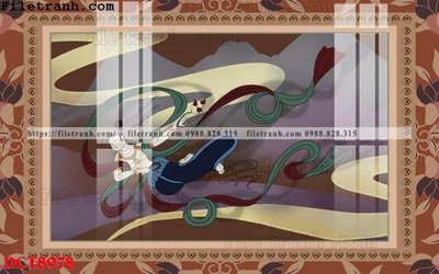 File in trần File in vân đá cẩm thạch DCT8978 (bản gốc 3D) sống động