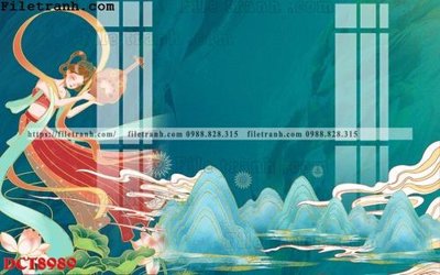 File gốc File in vân đá cẩm thạch DCT8989 (in mica) làm bảng hiệu