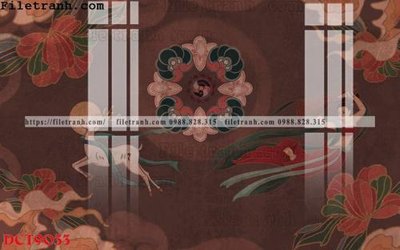 File tranh File in vân đá cẩm thạch DCT9033 (gốc) in backlit film