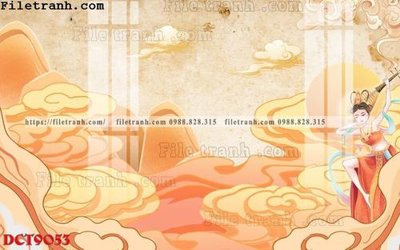 File in trần File in vân đá cẩm thạch DCT9053 (bản gốc) hoa văn