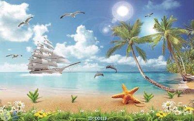 File tranh File gốc đại đương DD119 (gốc) chủ đề thành phố