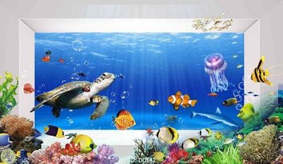 File tranh gốc in trần nhà File gốc đại đương DD142 3D