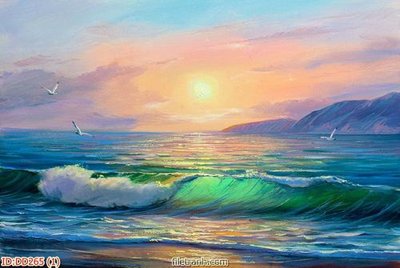 Ảnh gốc File gốc đại đương biển DD265 (siêu chi tiết) để in ấn