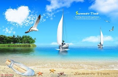 File ảnh File gốc đại đương biển DD280 (gốc) cho trang trí nội thất