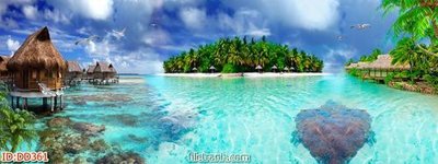 File gốc File gốc đại đương biển DD361 (in tráng gương) nghệ thuật