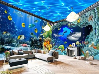 File tranh File gốc đại đương biển DD395 (gốc) chủ đề trừu tượng