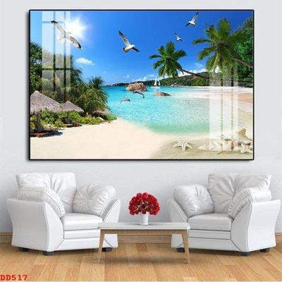 File tranh in tráng gương File gốc đại đương biển DD517 (siêu nét)