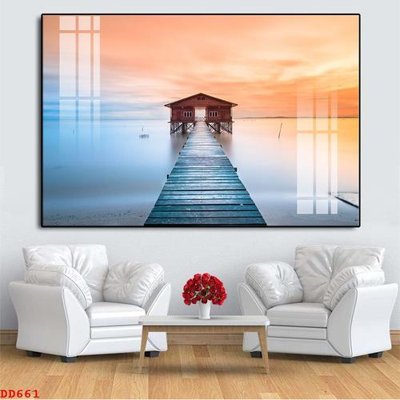 File tranh File gốc đại đương biển DD661 (gốc) in vải canvas