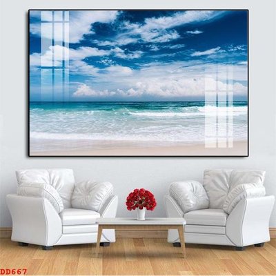 File tranh File gốc đại đương biển DD667 (bản gốc) treo tường