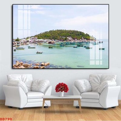 File in trần File gốc đại đương biển DD790 (bản gốc) phong cảnh