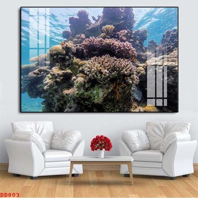 Tải file File gốc đại đương biển DD803 (ảnh gốc) in tranh kính