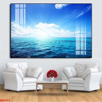 File tranh trang trí File gốc đại đương biển DD901 (tải file gốc)