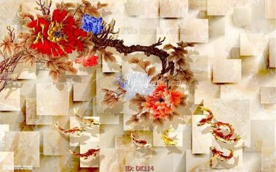 File gốc File tranh điêu khắc DK114 (in lụa) hoa văn cổ điển