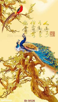 Cung cấp file tranh gốc File tranh điêu khắc DK126 độc quyền