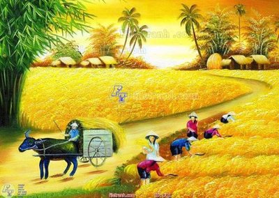 Tải file tranh File tranh đồng quê DQ1 (gốc) tại Filetranh.com