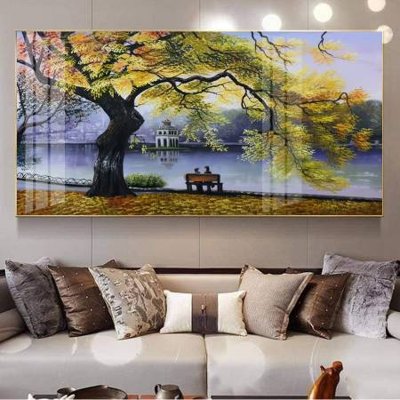 File tranh File tranh đồng quê DQ1010 (gốc) in film