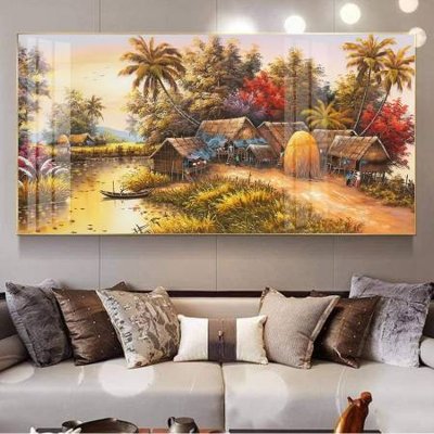 Download file File tranh đồng quê DQ1060 (chuẩn in) chất lượng cao