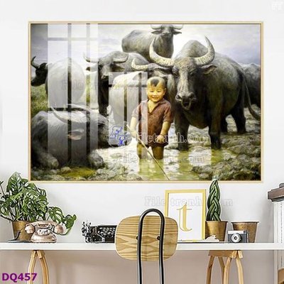 File tranh File tranh đồng quê DQ457 (gốc) chủ đề tĩnh vật
