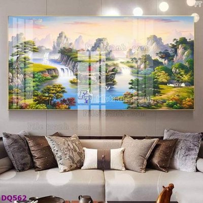 Tải file gốc File tranh đồng quê DQ562 (in tráng gương) 5DFile gốc File tranh đồng quê DQ562 (in ấn) phiên bản premium