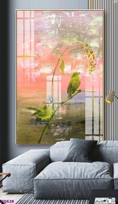 File ảnh File tranh đồng quê DQ628 (gốc) in PP, decal