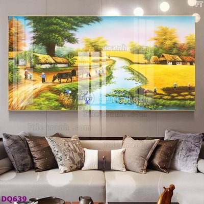 Tải về file tranh gốc File tranh đồng quê DQ639 (để in quảng cáo)