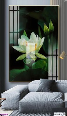 File gốc in ấn File tranh đồng quê DQ689 chất lượng vượt trội