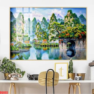 File gốc File tranh đồng quê DQ803 (cho in ấn) độc quyền