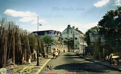 Tải file gốc File tranh đồng quê DQ81 (bản PSD) còn layer