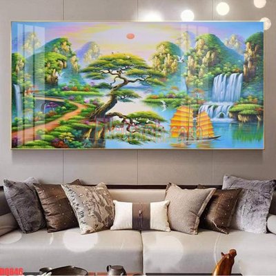 Tải file tranh gốc File tranh đồng quê DQ846 chất lượng cao