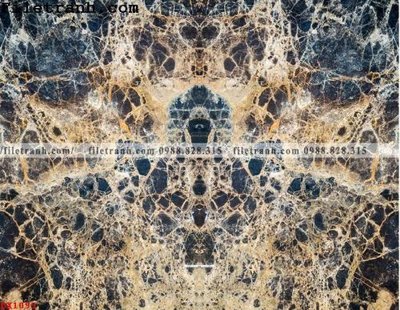 File tranh File vân đá đá cẩm thạch đối xứng DX1093 (ảnh gốc) in trần nhà