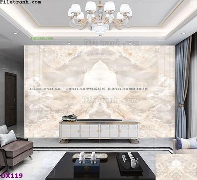 File in ấn File vân đá đối xứng DX119 (bản gốc) từ file gốc