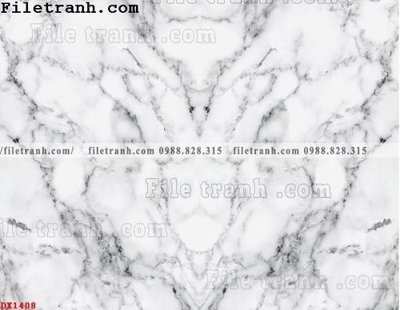 File gốc File vân đá đá cẩm thạch đối xứng DX1408 (in lụa) tranh thuận buồm