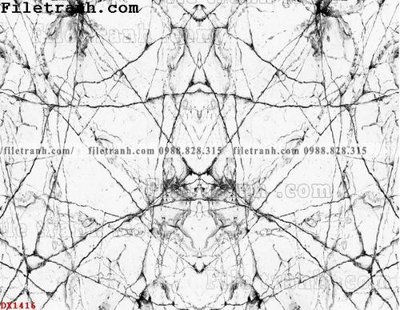 File tranh File vân đá đá cẩm thạch đối xứng DX1416 (gốc) chủ đề thiên nhiên