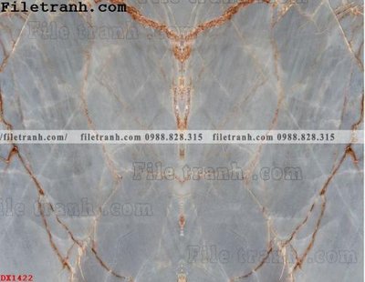 File in trần File vân đá đá cẩm thạch đối xứng DX1422 (bản gốc) đại dương