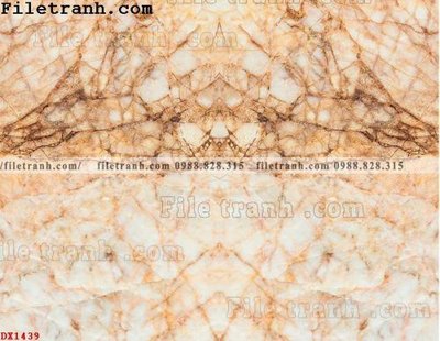 File tranh File vân đá đá cẩm thạch đối xứng DX1439 (file gốc) chuẩn màu in