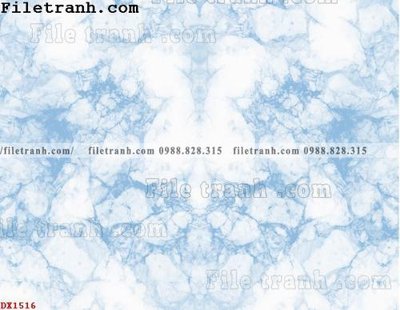 File gốc File vân đá đá cẩm thạch đối xứng DX1516 (in lụa) tranh thuận buồm
