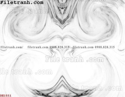 File tranh File vân đá đá cẩm thạch đối xứng DX1551 (file gốc) chuẩn màu in