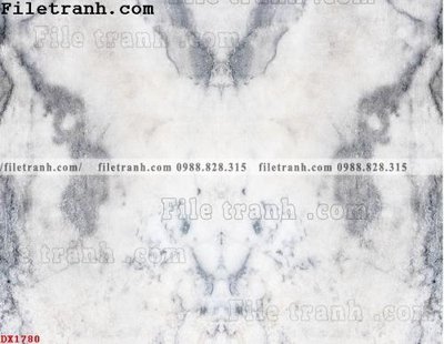 File tranh File vân đá đá cẩm thạch đối xứng DX1780 (bản gốc) in lụa dán tường