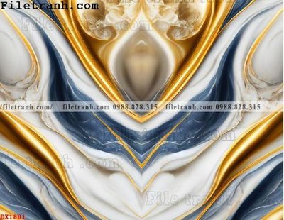 File gốc File vân đá đá cẩm thạch đối xứng DX1801 (PNG) chất lượng cao