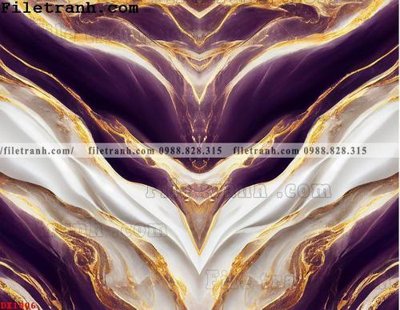 File tranh File vân đá đá cẩm thạch đối xứng DX1806 (gốc) chủ đề tĩnh vật