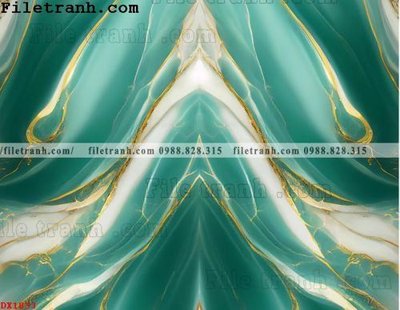 File ảnh File vân đá đá cẩm thạch đối xứng DX1833 (gốc) in standee