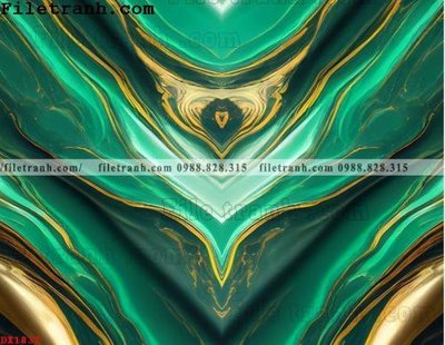 File gốc File vân đá đá cẩm thạch đối xứng DX1837 (in lụa) trang trí tường