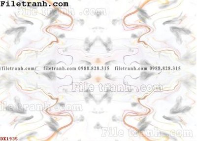 File tranh File vân đá đá cẩm thạch đối xứng DX1935 (gốc) chủ đề trừu tượng