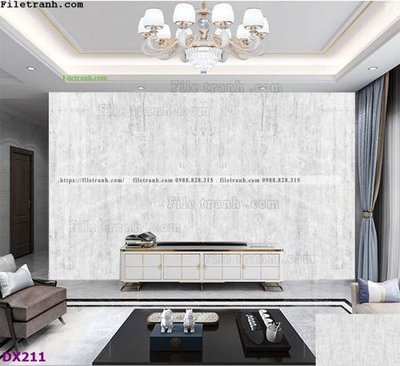 File tranh ảnh gốc File vân đá đối xứng DX211 dùng cho in khổ lớn